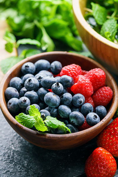 Légumes et fruits d'été